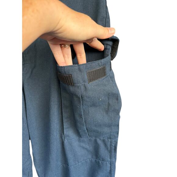 DRIFIRE Navy Flight Deck Fire Resistant Comfort Fit Cargo Pocket Pants - 34L - Picture 4 of 11